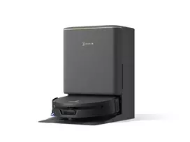 Plaunantis dulkių siurblys robotas Ecovacs DEEBOT T90S PRO OMNI, su OMNI automatinio ištuštinimo stotele, juodas