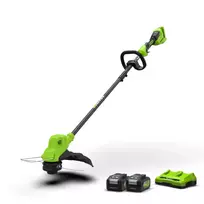 Styginė žoliapjovė 38cm BR 2X24V (2X4Ah + kr) ST48B420-01, GREENWORKS