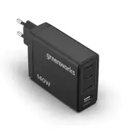 Kroviklis 24V su 3 USB-C ir 1 USB-A jungtimi 140W AP140EA, GREENWORKS