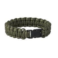 Helikon-Tex Survival Paracord Bracelet Olive Green Apyrankė su sagtimi