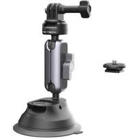 Pgytech siurblio laikiklis sporto kameroms P-GM-223, 170 g, 155 x φ85 mm, 360° sukimasis, dviguba rutulinė galvutė