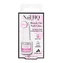 Brush On Nail Glue Greitai veikiantys ir ilgai išliekantys nagų klijai 10ml