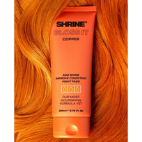 Shrine Gloss It Copper Colour Depositing Hair Mask Dažanti plaukų kaukė 200ml