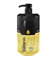 NISHMAN transparentní holicí gel 1000 ml Shaving Gel Gold One Skutimosi gelis