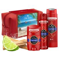 Old Spice Captain Travel Bag - Dárková sada Vonios ir dušo priemonė