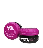 NISHMAN matt styling paste 132 g Fibre Hair Sculpting Matte Look M5 Plaukų formavimo priemonė