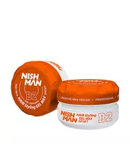 NISHMAN lesklý vlasový vosk 150 ml Hair Styling Wax Sport Plaukų vaškas