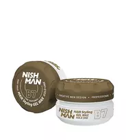 NISHMAN lesklý vlasový vosk 150 ml Hair Styling Wax Gold one Plaukų vaškas