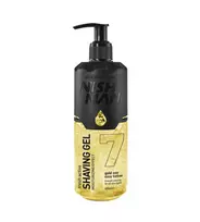 NISHMAN transparentní holicí gel 400 ml Shaving Gel Gold One Skutimosi gelis