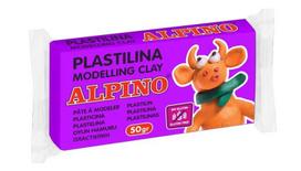 Plastilinas ALPINO 50g violetinis, DPLAPV1ADP00006001