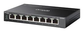 TP-Link Omada ES208GP tinklo jungiklis Valdomas L2 Gigabit Ethernet (10/100/1000) Maitinimas per Ethernet (PoE) DIN bėgis Juodas