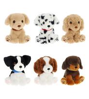 Pliušinis žaislas šuo Keel Toys Keeleco Puppy Love, (spalva/dizainas parenkami atsitiktine tvarka), 14 cm