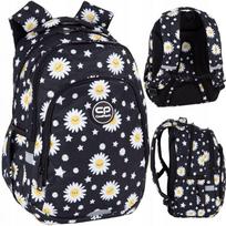 Mokyklinė kuprinė Coolpack Prime Pro Daisy juoda
