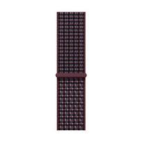 Apple Watch Burgundy Plaid Sport Loop