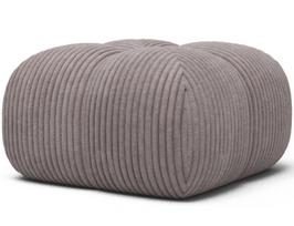 Pufas Covio, 85x85x52 cm, pilkas
