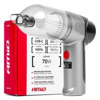 Rankinis automobilinis dulkių siurblys, belaidis pistoletas 70w 11kpa