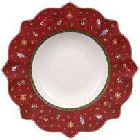 Villeroy & Boch pietų lėkštė Toy's Delight Deep plate, raudona, 26,4 cm