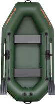 Pripučiama valtis Kolibri K-240T, Dugnas lentelės