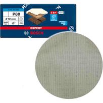 Šlifavimo tinklelis Bosch Expert 125mm Gr.80, Velcro