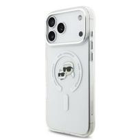 Dėklas Karl Lagerfeld IML K&CH Heads Metal Frame MagSafe skirtas Apple iPhone 17 Pro Max