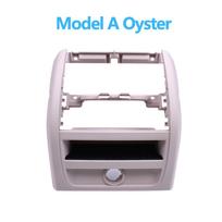 Upgraded Rear Air Vent Grille Outer Surrounding Frame Replacement For BMW 5 Series F10 F11 F18 for 520i 523i 525i 528i Model A Oyster