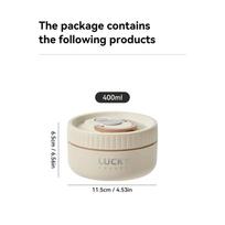 Portable Insulated Lunch Box 304 Stainless Steel Bento Box With Cutlery&Thermal Bag Microwave Leak-proof Food Container