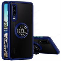 Magnetinis Laikiklis Telefono Dėklas Huawei P30 Lite P20 P40 P50 Pro Nova 5T 8i 9 10 Smūgiams Atsparus Dangtelis Huawei P30 Pro Dėklas Laikiklis Nova 5T mėlyna