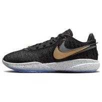 Nike LeBron 20 Fab 5 Men Sneakers Black Metallic-Gold White DJ5423-003 44 black