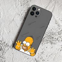 S-simpsonss dėklas telefonui Iphone 16 15 14 13 12 11 Pro Max Xr X Xs Mini 8 Plus SE 2022 Juodas minkšto silikono dangtelis iPhone 12 Mini
