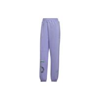 Adidas By Stella McCartney Logo Printed sportinės kelnės unisex stiliaus violetinės IB5908 M gray