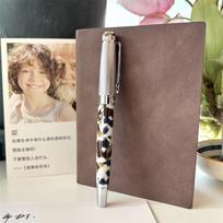 Benovel Resin Celluloid Fountain Pen The Wizard of Oz Nib Business Pen Calligraphy Ink Absorption Non-carbon Writing Pen Gift (as the picture,0.7mm) black