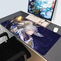 Devil May Cry Mouse Pad Dante Vergil Nero V Large XXL Mousepad Computer Keyboard Padding Anime Gaming Accessories Desk Mat 800x400x2mm gray
