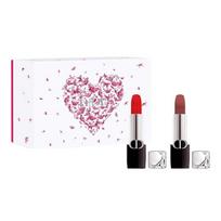 Dior Rouge Dior Set, Longwear Velvet Lipstick #999+Velvet Matte Lipstick #688