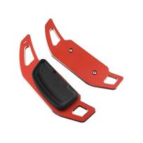 For Mercedes Benz GL X164 GLK X204 SL R230 SLK R171 C E S R M Class W204 W212 W221 W251 W164 Steering Wheel DSG Shifter Paddles raudona