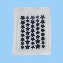 Star-Shaped Hydrocolloid Acne Patches white