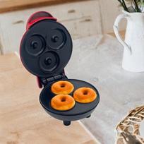 Mini Waffle Maker 350W Non Stick Panini Press for Pancake Breakfast Desserts black