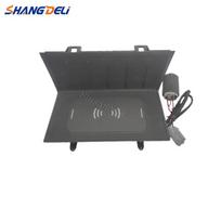 Car Wireless Charger for Mazda CX-5 CX5 2017 2018 -2024 Wireless Phone Charger Fast Charging Plate Panel Phone Holder gray