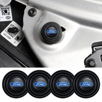 Car Door Shock Absorption Gasket Stickers Accessories For Ford ST Line Focus Mustang Fiesta Puma Ranger Kuga MK7 MAX F150 Mondeo gray