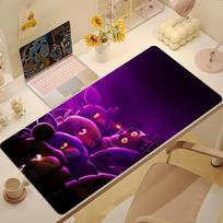 FFive Nights At Freddys Mouse Pad Large NonSlip Lockedge Desktop Computer Desk Mat Keyboard Mousepad Office Game Student Gifts 800x300x2mm purple