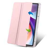 For Lenovo Idea Tab 11'' Case Tb336fu with Pen Holder Tri-Fold Stand Clear Acrylic Hard Funda For Xiaoxin Pad Tablet Cover Lenovo Idea Tab 11in rožinė
