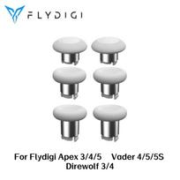 Flydigi Apex 5/Direwolf 4 Replacement Joystick Set With Multiple Height Joystick Hats Compatible For Easy Disassemble Face Shell