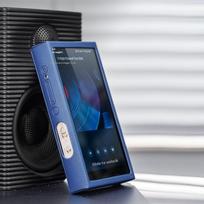 FiiO SK-M21 Player MP3 Protective Case Anti Slip PU Leather Case Easy to Disassemble Embedded Tongue Custom FiiO M21 Player Case mėlyna