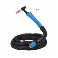 WP-17 TIG Torch Heat-Resistant with Air Hose Flexible for Fabricators 8M