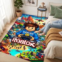 Roblox World Living Room Nonslip Area Rug Soft Carpet For Bedroom Game Playroom Sofa Office Home Decor Doormat Christmas Gift C922357 120cmx160cm