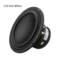 AIYIMA 1Pcs 5.25 Inch Subwoofer Column 4 8 Ohm 40W Woofer Speaker Strong Bass Home Theater For Bookshelf Speaker Car Audio DIY