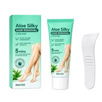 Aloe Vera Glotni Depiliacijos Kremas: Švelnus ir odai draugiškas, lengvai naudojamas, švelnus ir patogus, nešiojamas ir patogus. blue