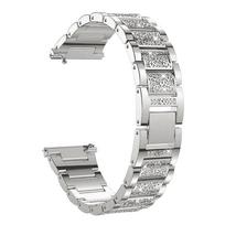 22 mm 20 mm moteriška metalinė apyrankė, skirta Huawei GT 3 2 46 mm 42 mm dirželiui, skirta Samsung Galaxy Watch 3 5 Pro 4 Classic Band Active 40 mm 44 mm For Galaxy Watch5 40 sidabras