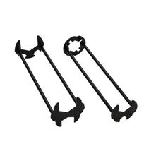 Sink Tools Bathroom Installation Tools Multi-functional Four- Hex Tool Faucet Hose Sleeve Tool black