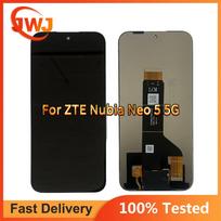LCD Screen and Digitizer Full Assembly For ZTE Nubia Neo 5 5G gray
