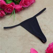 Women Sexy Intimate T Back Thong Low Rise Panties Underwear For Ladies One size rožinė